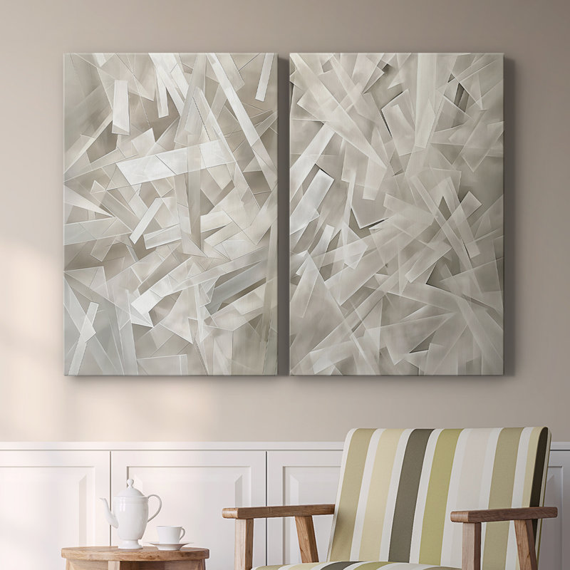 ABSTRACT Series LV-Premium Gallery Wrapped Canvas -Ready to Hang, 18" H x 24" W