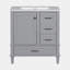 Meuble-lavabo simple 30 po avec plateau en céramique Angelluis-456138965-456138964