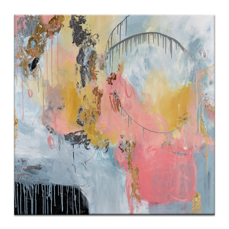 Julie Ahmad - Print on Canvas, 41cm H x 41cm W, Wrapped Canvas