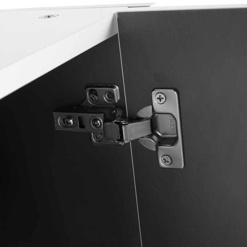 12" Bathroom Side Cabinet,Soft Close Doors,Float Mounting Design,(KD-Packing)