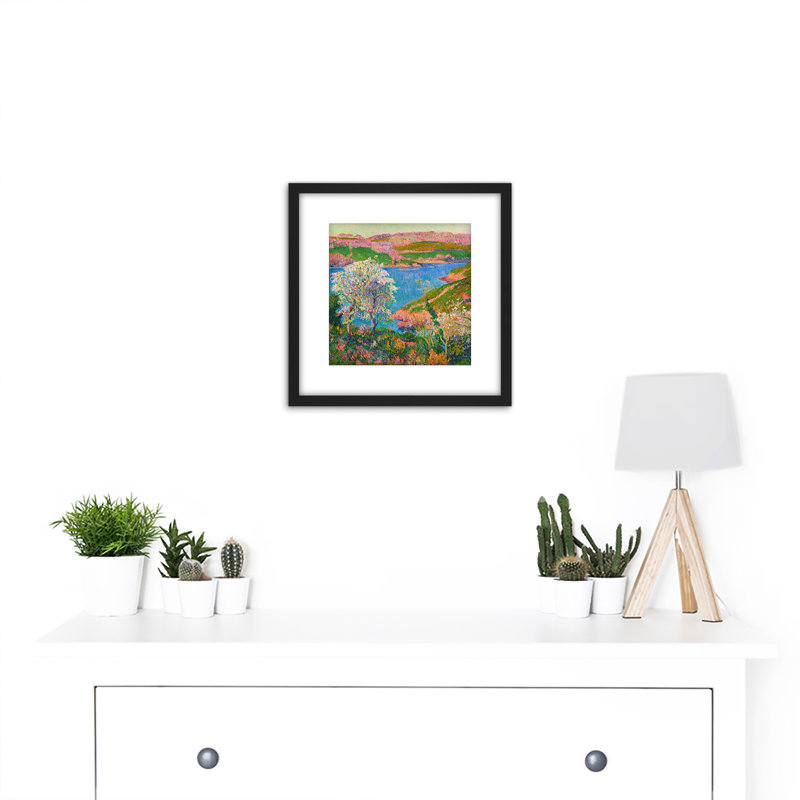Goulineau Cove by Henry Moret - Single Picture Frame Painting