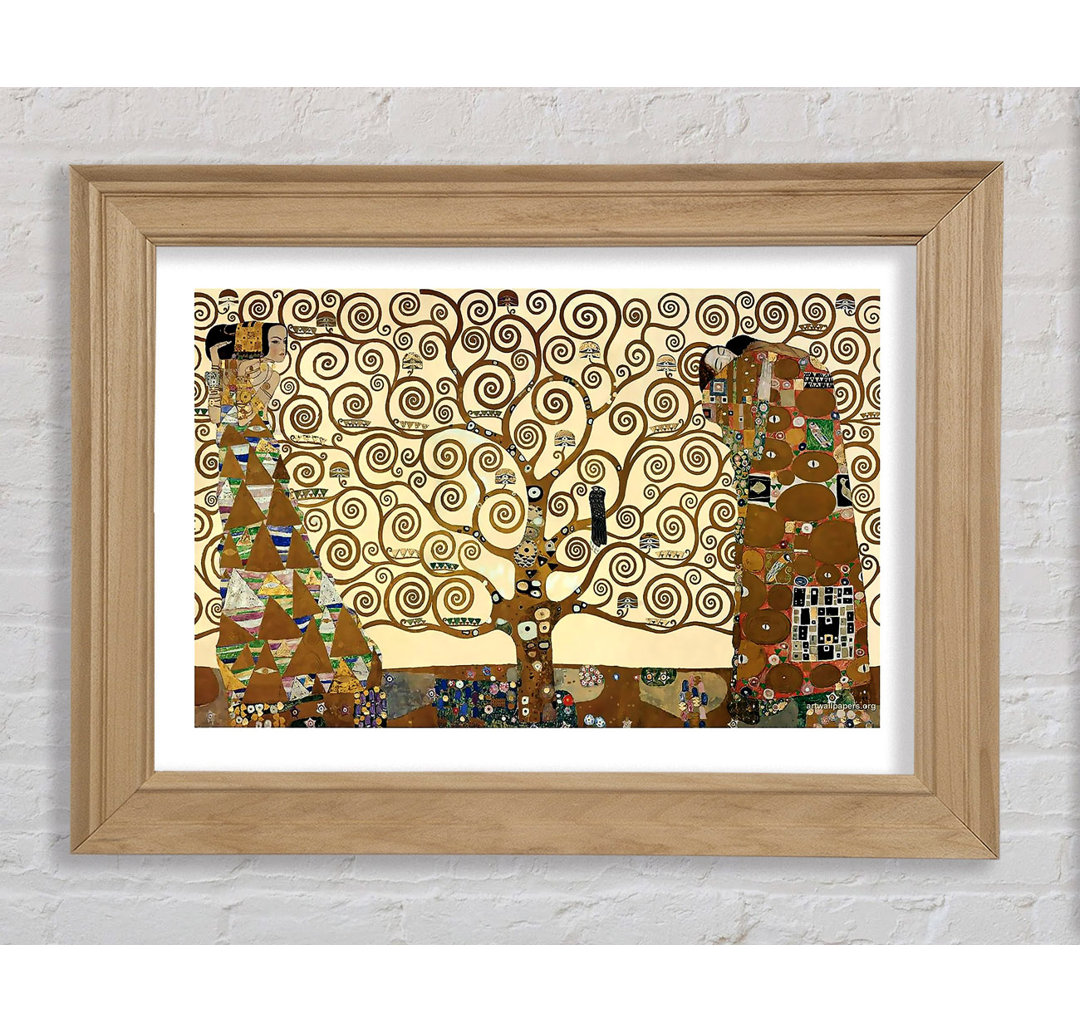 Der Baum des Lebens 1 von Klimt - Drucken