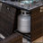 44" Propane Gas Fire Pit Table, 50000 BTU Rectangular Fire Pit, Tile Tabletop With Beautiful Wicker Base For Outside Patio Deck Garden Courtyard-Brown