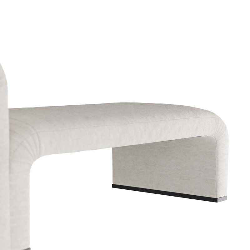 Weaver Chaise Polar Boucle