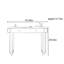 Table de maquillage multifonctionnelle