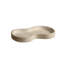 AMOEBA TRAY (SET OF 2) - TRAVERTINE LOOK - DESERT