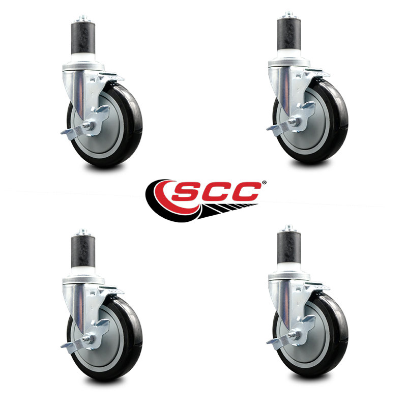 Locking Replacement Caster, Black