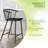 Wisler All Metal Counter Stool