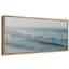 «Coastal Beach», océan, vagues, paysage marin serein, art moderne, calme, très grand, impression encadrée-111375433-98042432