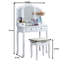 Ensemble coiffeuse et tabouret en bois Sanlo-484820455