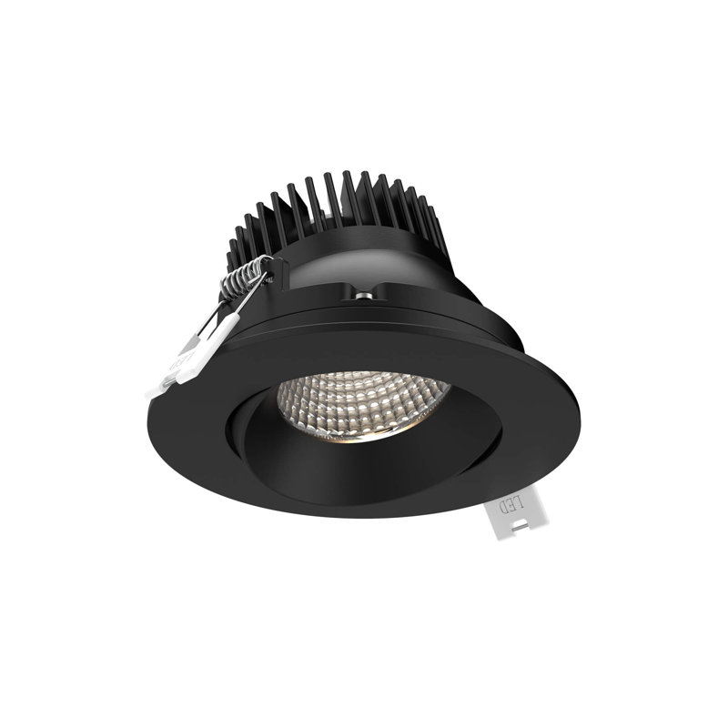 Garniture conique de 3,5 po Revolve, Noir