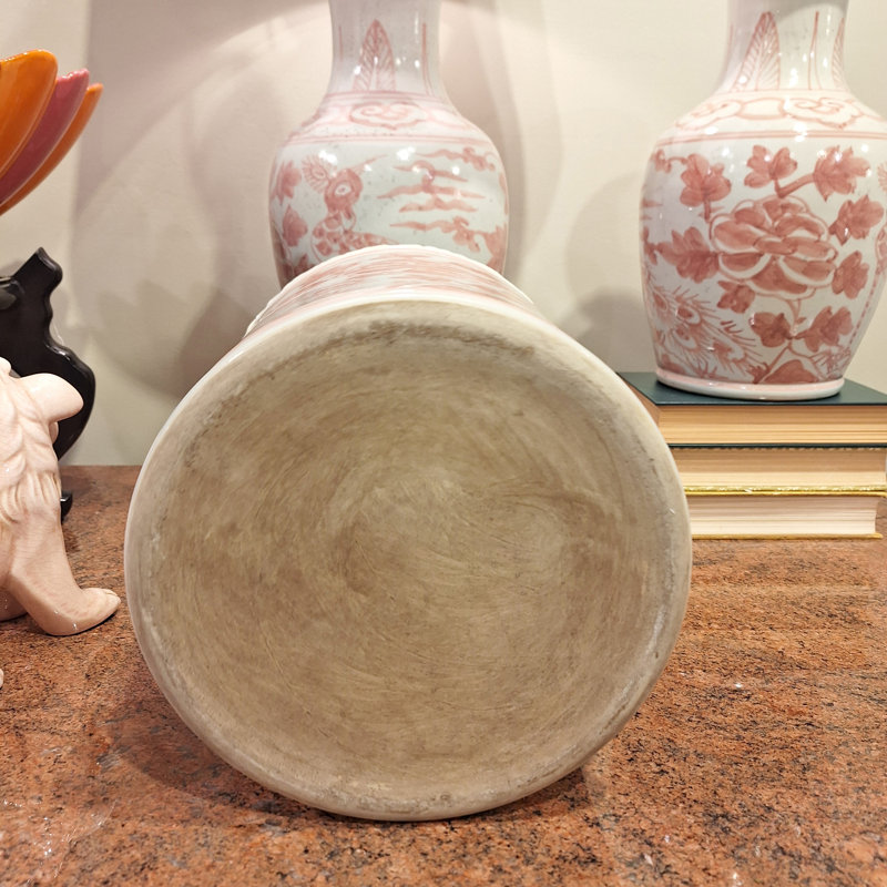 Handcrafted Round Planter