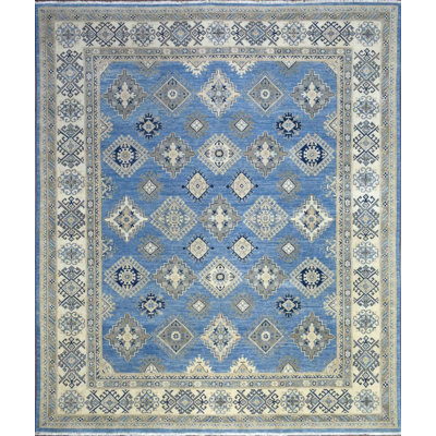 Transitional Hand Knotted Wool Oriental Area Rug