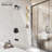 Complete Shower System with Rough in-Valve