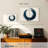 Circle Abstract - 2 Piece Wrapped Canvas Print Set-1254089327