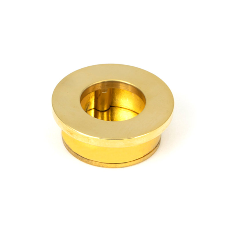 Finger Handle, Polished Brass