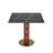 33.5"X 33.5" Square Pedestal Dining Table-622222391
