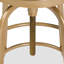 Swivel Solid Wood Adjustable Height Stool-422815555