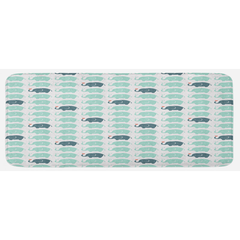 Tapis de cuisine éléphant
