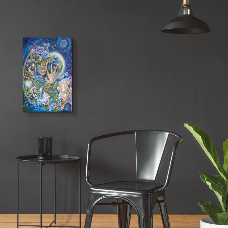  «Deep Listening» par Verena, art mural en verre acrylique, 16 po x 24 po, H 24 po x l 16 po