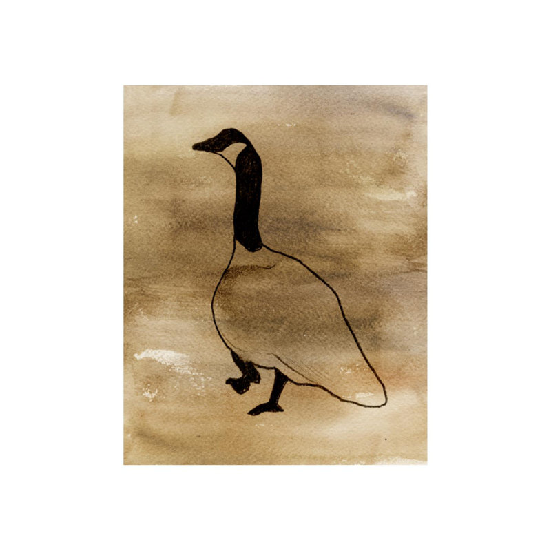 First Step I Print by Michelle Bennett, Image Brush Gel, 25" H x 20" W x 1.5" D