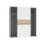 Kaeveon 2 Door Manufactured Wood Wardrobe