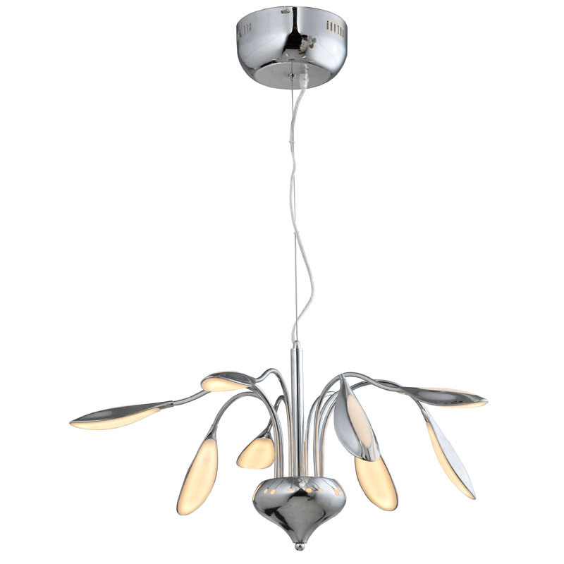 Evgenii 8 - Light Shaded LED Chandelier