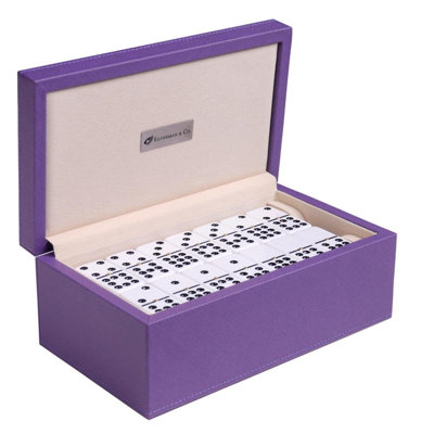 Silverman & Co. 2 Player Wool / Felt Dominoes