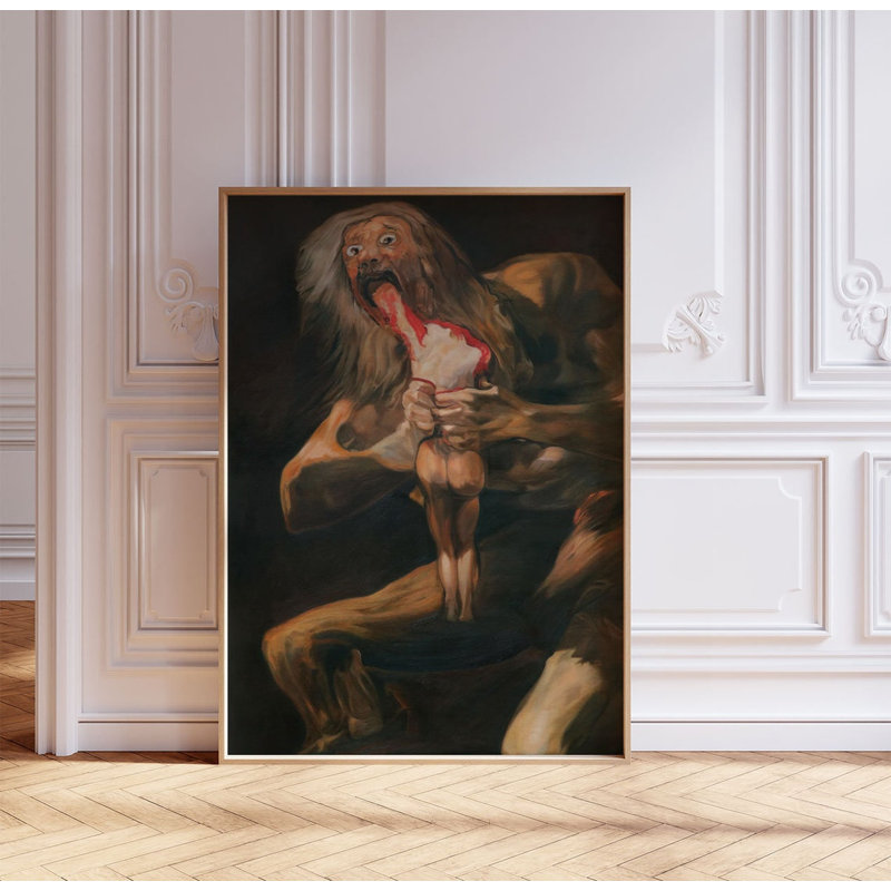 No Frame Print, 21cm H x 14cm W
