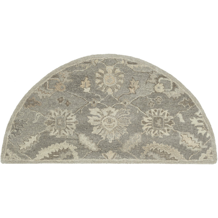 Sneyd Park Hand Tufted Wool Floral Indoor Rug