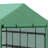 Walk-In Greenhouse For Outdoors With Roll-Up Zipper Door, 18 Shelves, PE Cover, Small & Portable Build, Heavy Duty Humidity Seal, 95.25" X 70.75" X 82.75", Green-124869867-124869870