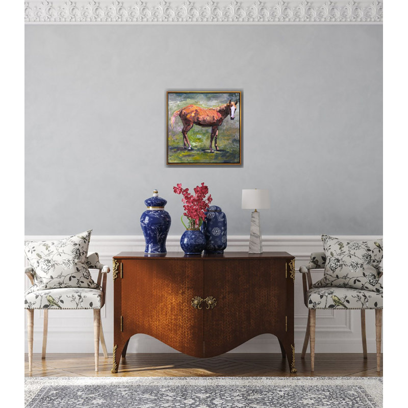 FOAL - Unframed Print on Canvas, 36" H x 36" W x 1.5" D, Unframed