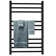 Wall mounted electric towel heater plug-in or hard wired combination unit, 10 drying tracks, to meet various needs