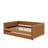 Full XL Size Upholstered Daybed With Trundle And LED-1286392872