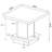 2-Piece Square Coffee And End Table Set