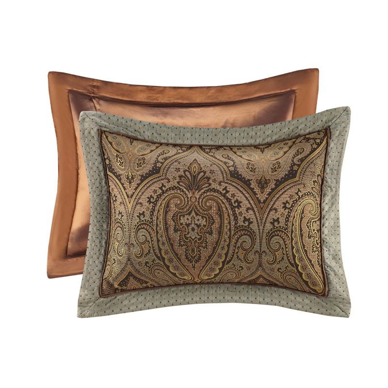 10 Piece Jacquard Comforter Set