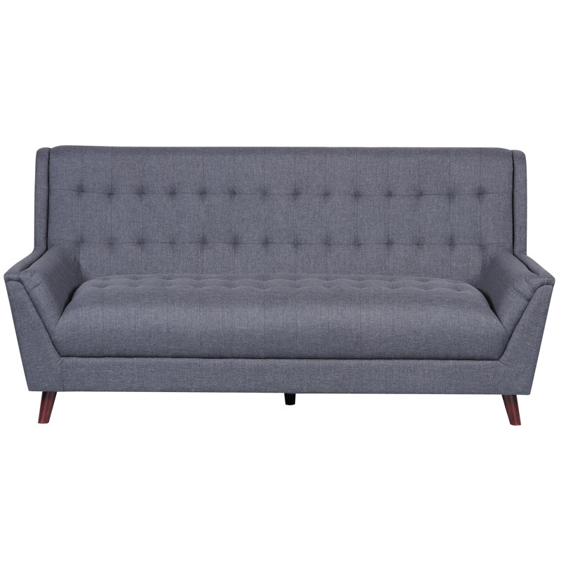 Onita 77.6'' Upholstered Sofa, Gray