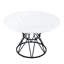 Ensemble de table de salle à manger 7 pièces 47,3 po avec chaises en similicuir-375090795-375090799-375090804