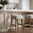 Donavan Mid-Century Modern Upholstery Backless Counter Barstool-447834903
