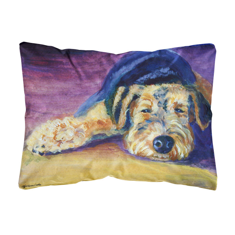  Coussin intérieur / extérieur Snoozer Airedale Terrier