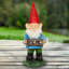Statue de gnome Exhart Bite Me Boris, 13 po