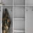 White Wide Design Coat Rack With Storage Bench, Simple Shoe Cabinet With Cube Storage Rack And Shelves, Multifunctional Coat Rack With 8 Hooks For Entryway And Foyer
