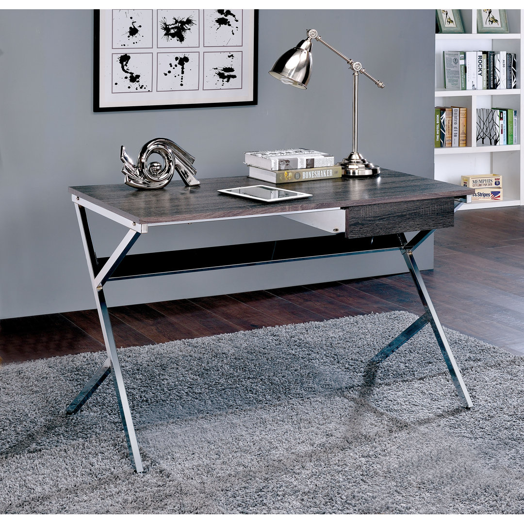 Gordy Metal Base Computer Desk Brayden Studio®