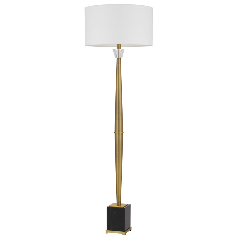 Yuseff 61.5'' Brushed Traditional Floor Lamp