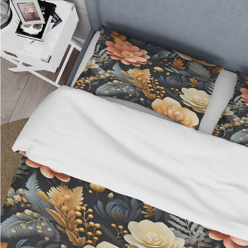 Ensemble de housse de couette Woodland, Housse de couette pour très grand lit et 2 très