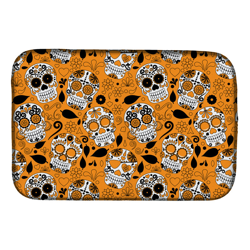 Jour du tapis de séchage mort, Orange