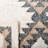 Alpharetta Southwestern Flatweave Jute Area Rug in Ivory/Black/Beige-1663533706