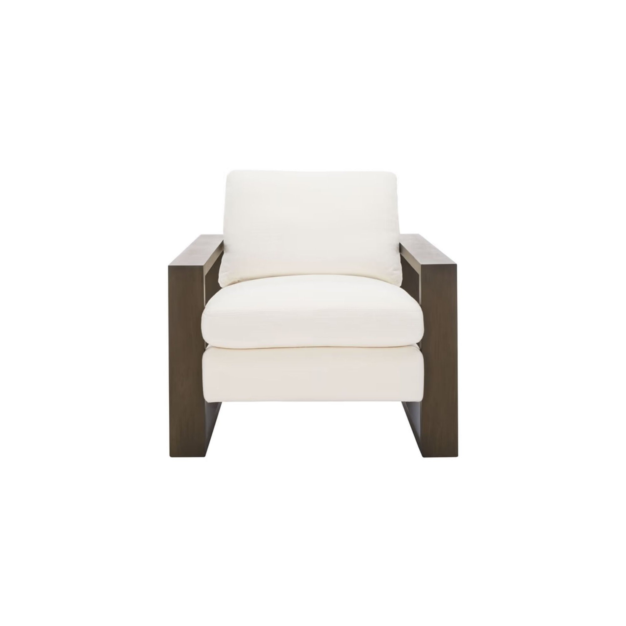 Elinor Upholstered Armchair, White
