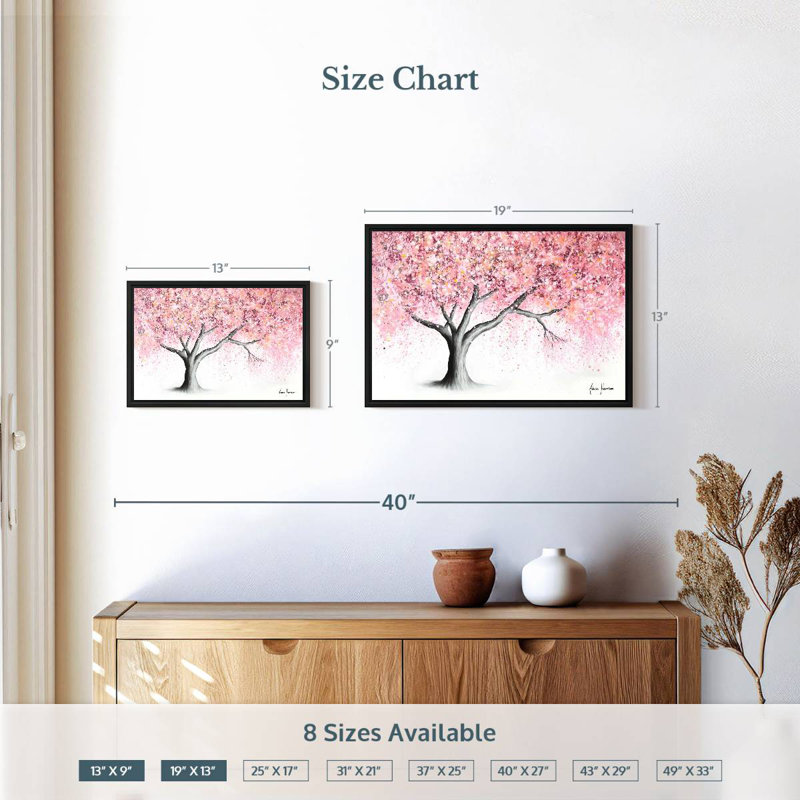 Harnek Mountain Blossom Tree, 13" H x 19" W