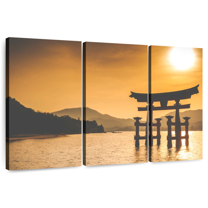 Porte japonaise zen Sebbie, H 28 po x l 45 po